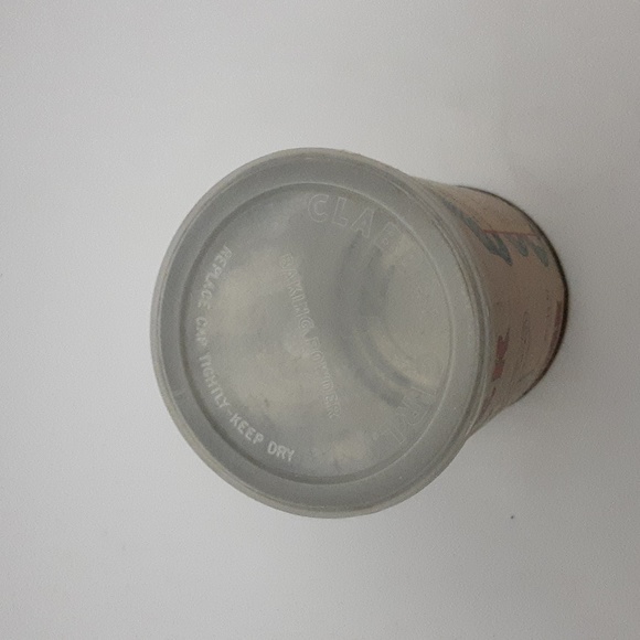 Vintage Clabber Girl Baking Powder Tin 4.25" X 3" - Picture 7 of 7